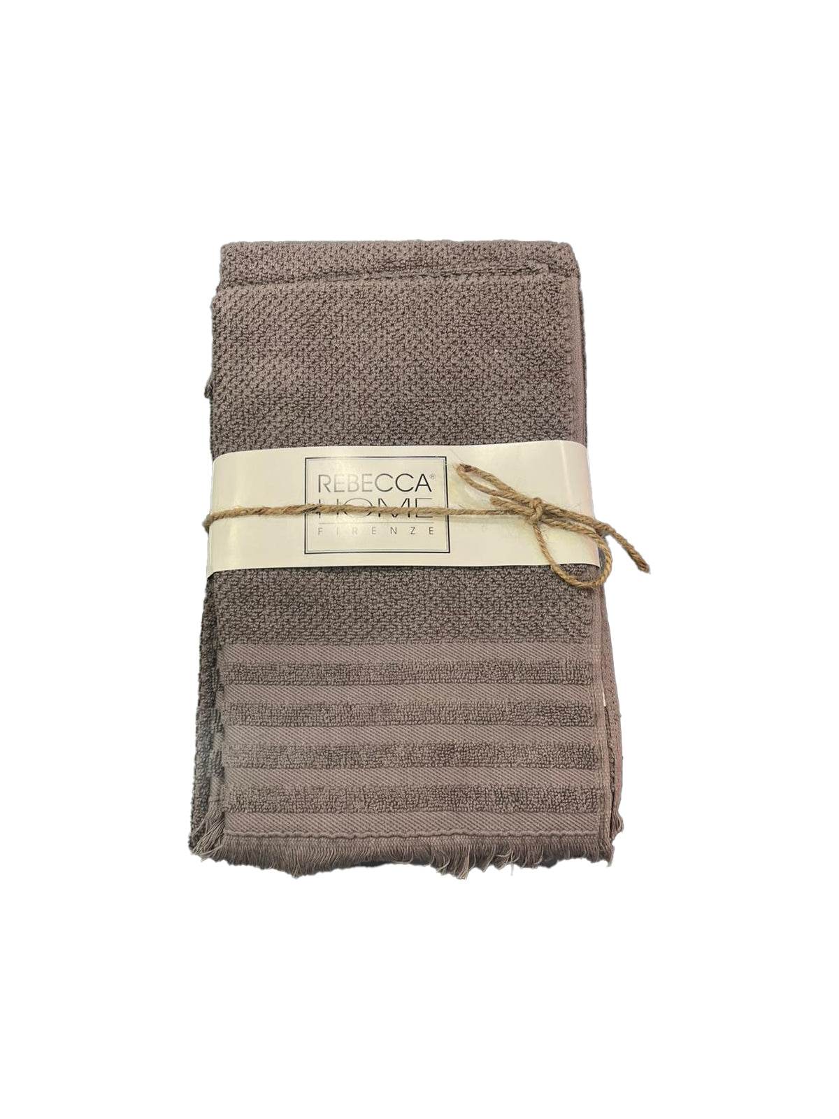 Asciugamani 1+1 Biancheria Giulia 1+1 Rebecca Home - evabiancheria